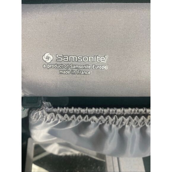 Vintage Samsonite Oyster GLS  Luggage Train Case Carry-On Combination Lock Made - Picture 7 of 8